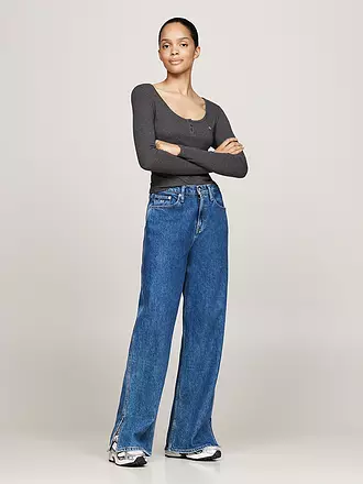 TOMMY JEANS | Camiseta de manga larga | grau